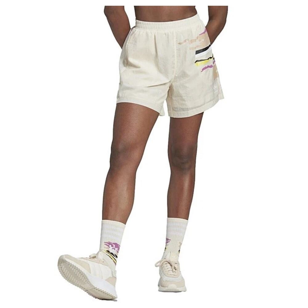 Adidas Originals x Thebe Magugu Lined Shorts Womens Gorpcore Athletic Elastic 4X